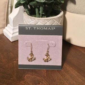 St. Thomas Anchor Earrings